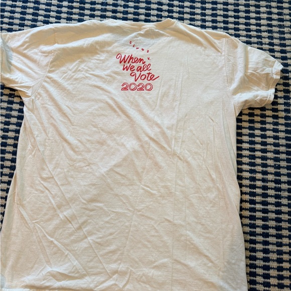 Clare V. x When We All Vote 2020 Tee – Rare Limited Edition, Size L - Picture 6 of 9